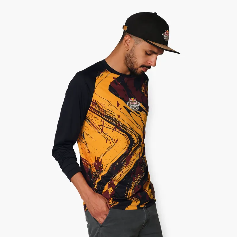 Red Bull Rampage Downhill LS Jersey Multi Colour-4